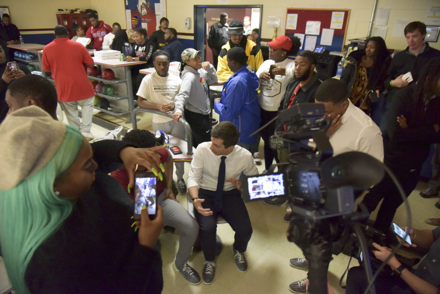Mayor Pete tours S.C. State